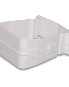 Coupling for air duct 6" x 7"